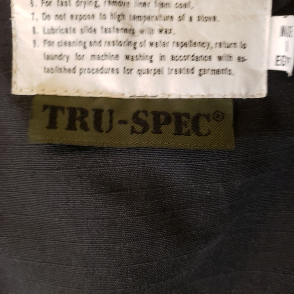 HOST PICK 😊 Tru Spec Men's Black Zip Up Lined Jacket XL - Picture 11 of 11